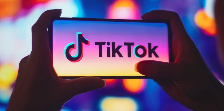 โลโก้โทรศัพท์ TikTok